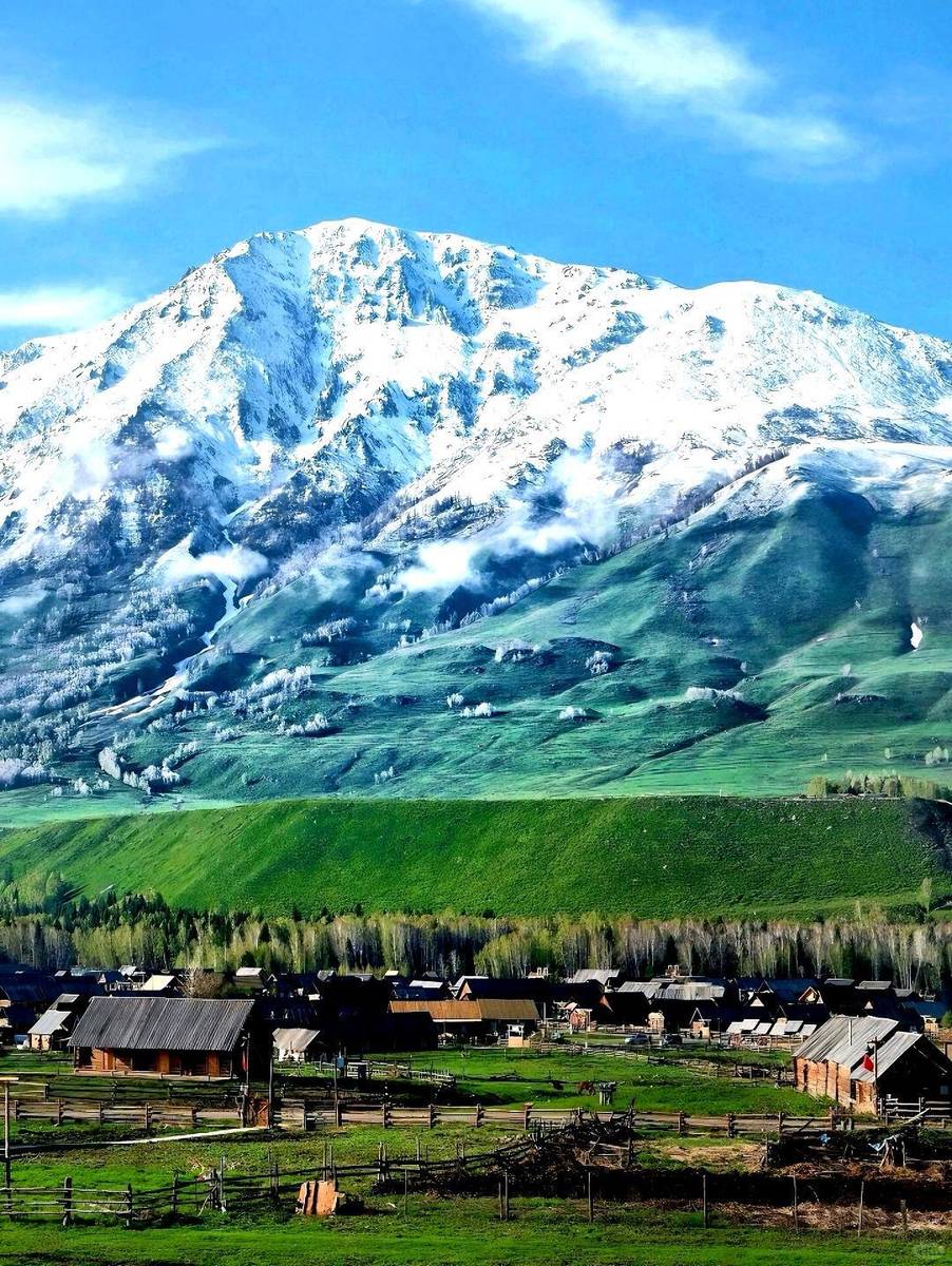 新疆,壮美西域,魅力无限🌟🌾🏔️